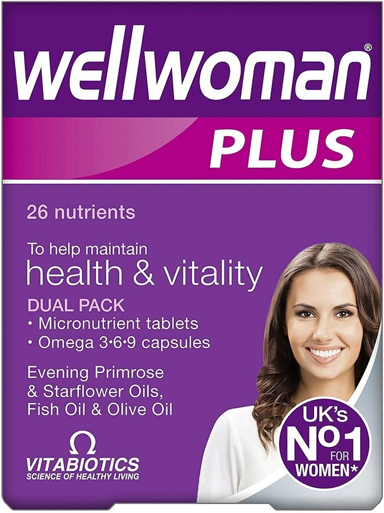 [JPR-0927] VITABIOTICS WELLWOMAN PLUS OMEGA 3-6-9 CAPS[FULL PACK]