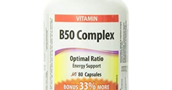 [JPR-0933] WEBBER NATURALS B50 COMPLEX CAPS 80'S