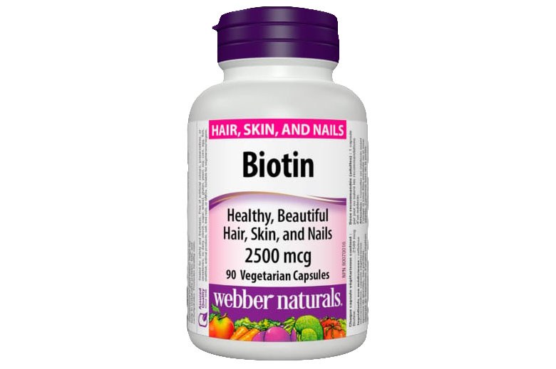 [JPR-0934] WEBBER NATURALS BIOTIN 2500MCG VEG CAPS 90'S