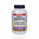 WEBBER NATURALS CALCIUM MAGNESIUM ZINC CAPLETS 200'S