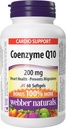 WEBBER NATURALS COENZYME Q10 200MG SOFTGELS 60'S