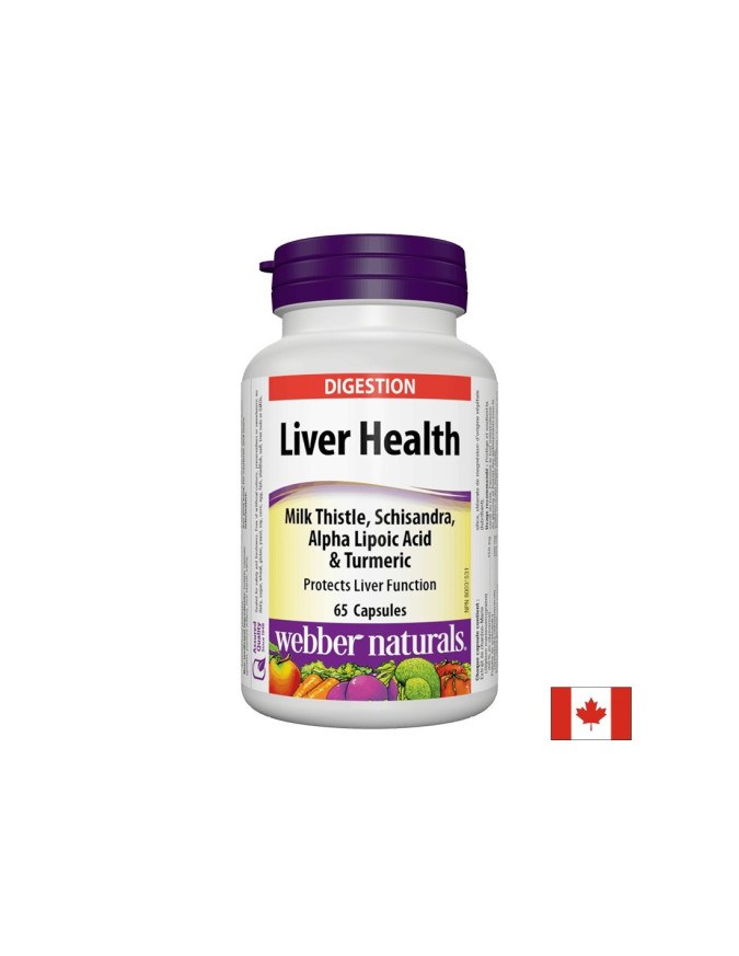 [JPR-0947] WEBBER NATURALS LIVER HEALTH CAPS 65'S