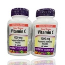 WEBBER NATURALS VITAMIN C 1000MG TIME RELEASE TABS 60'S