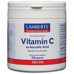LAMBERTS VITAMIN C ASCORBIC ACID 250G