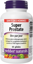 WEBBER NATURALS SUPER PROSTATE SOFTGELS 60'S